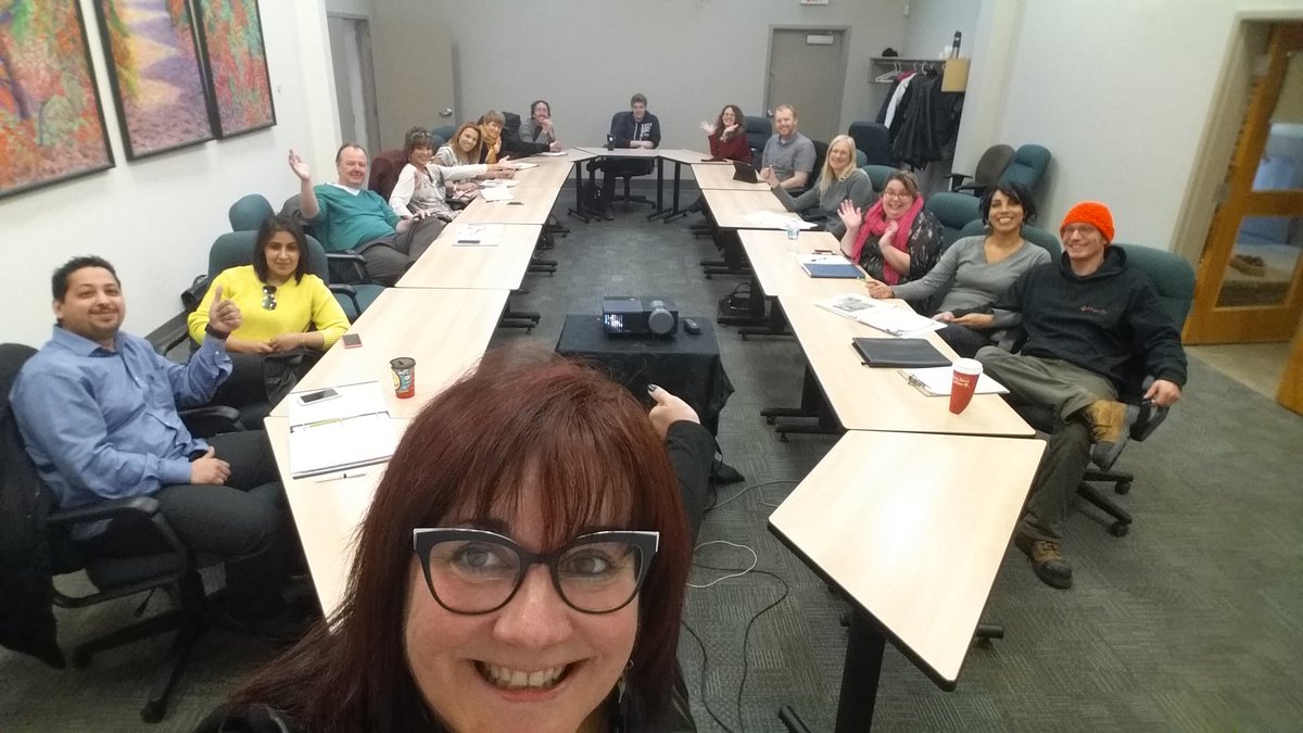 BearsLairPtbo's tweet photo. .@SofieAndreou Contestants' Social Media Bootcamp just wrapped up @PtboEcDev ! Love #ptbo #Entrepreneurs ! https://t.co/qd7m430Uzi