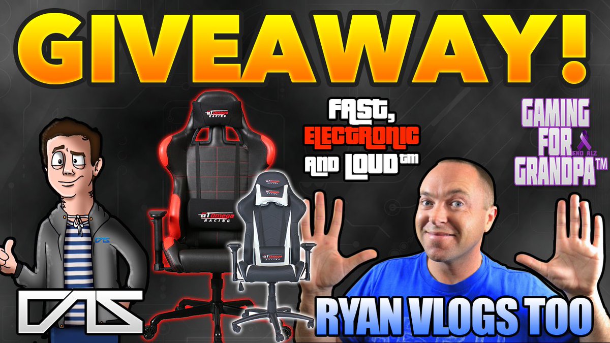 I'm giving away a <a href="/GTOmegaRacing/">GT Omega</a> PRO Gaming Chair with <a href="/FastElectLoud/">Fast, Electronic and Loud</a> ENTER HERE > goo.gl/rz4LqE #giveaway