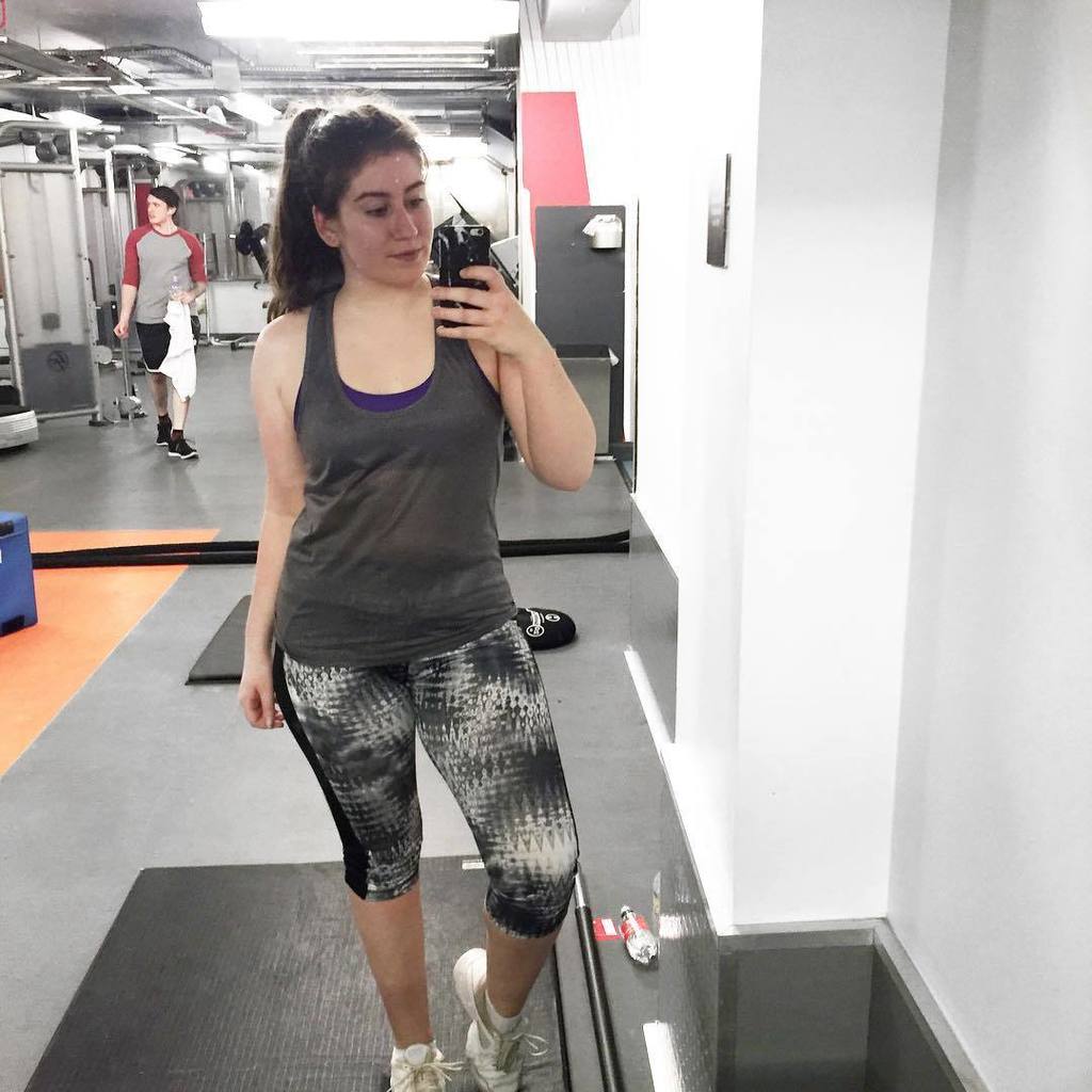TheAllieEffect's tweet photo. Had a great time at the #fitnessfirstdropin, although I'm probably not gonna be able to wa… https://t.co/bamDpmYI6Q https://t.co/e1W41UjY7B