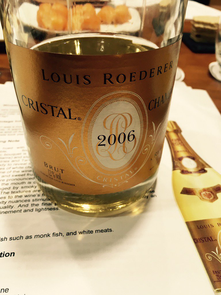 Cristal was made for Alexander ll who asked for a clear bottle so he could see if anyone tried to poison him.