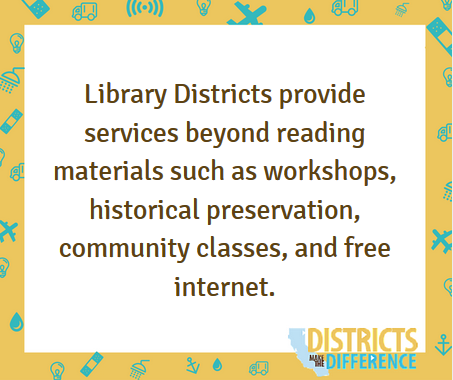 LocalDistricts's tweet photo. #Factoftheday Library Districts inspire knowledge in their communities! #specialdistricts https://t.co/uyEACHoa8l