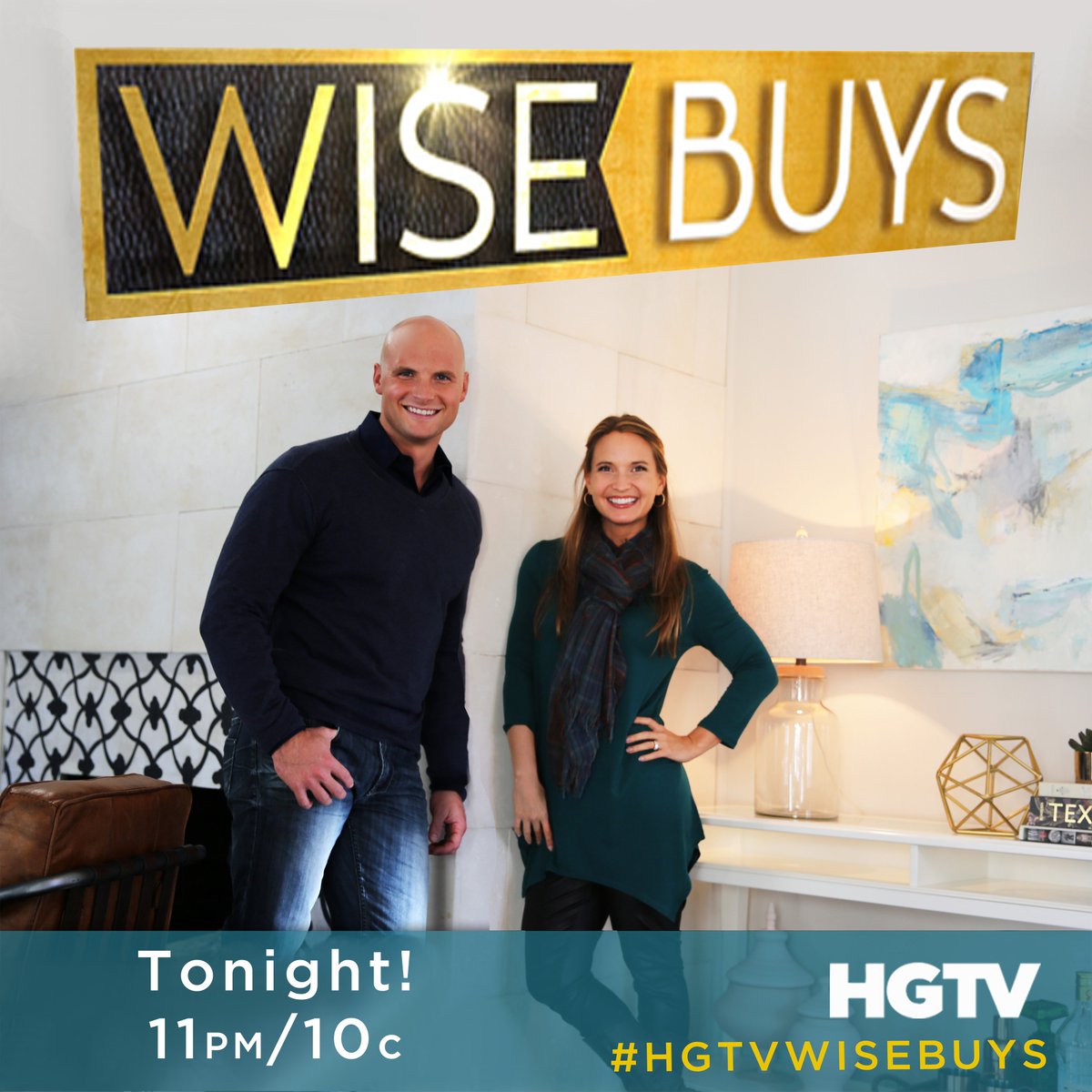 One more chance to see the pilot - watch <a href="/PauliWade/">Pauli Wade</a> and Me on #WiseBuys tonight at 11pm/10c <a href="/hgtv/">HGTV</a> #hgtvWiseBuys