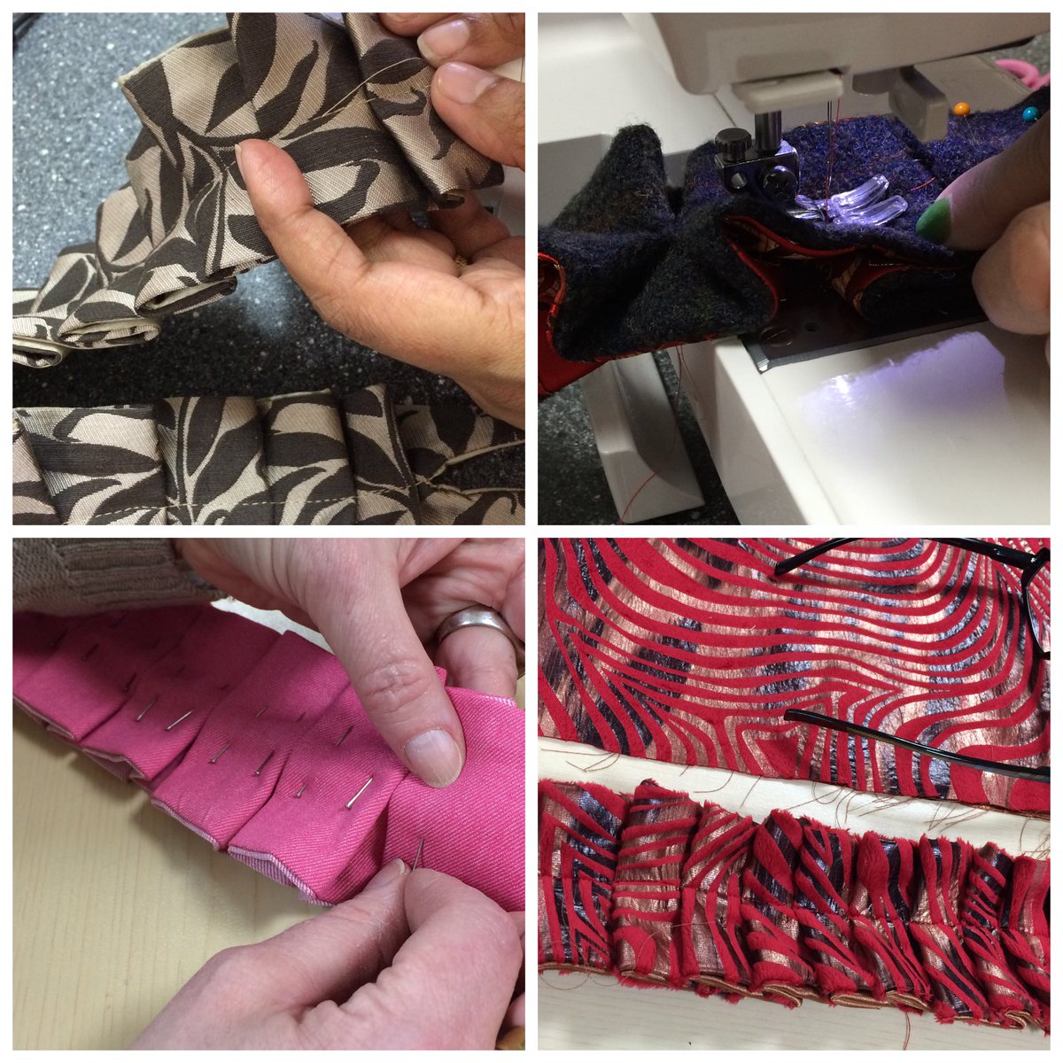 MYVOSUK's tweet photo. Busy #sewing hands this eve at @GloscolACL @Gloscol #skills4life https://t.co/fbavAqgVCw