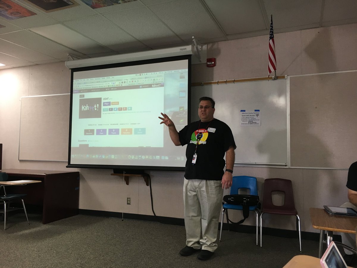 MitchellJames92's tweet photo. 3 tools from a presentation with @MrFMRuiz and @MitchellJames92 at #ecTechFest.
@goformative @Socrative @GetKahoot https://t.co/DEw1xNLYbv
