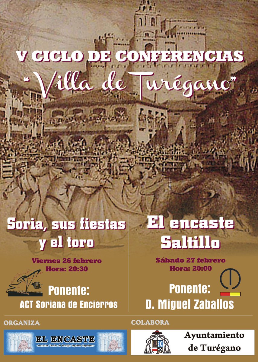 Os esperamos este fin de semana en Turegano (Segovia) <a href="/segovia_es/">Ayuntamiento de Segovia</a> <a href="/CulturaHabitada/">SGCulturaHabitada</a>