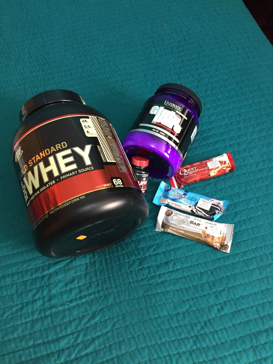 jOrGeNightWing's tweet image. Pack del mes #goldstandar #glutapure #questbar #todoporelobjetivo 😈🔥🔥