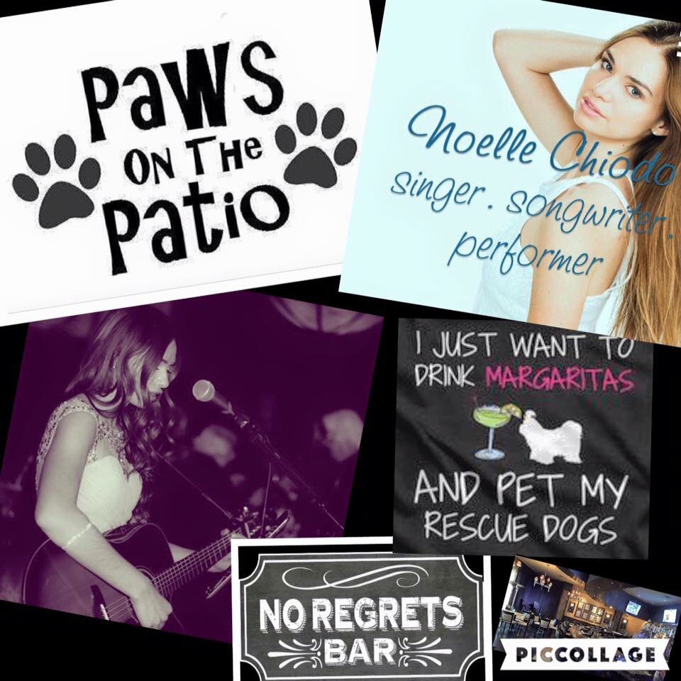 TONIGHT 6-9 Paws on the Patio at <a href="/NoRegretsBar/">NO REGRETS BAR</a>. Pets &amp; family Welcome! 2 FOR 1 MARGARITAS! <a href="/NoelleChiodo/">noelle</a>