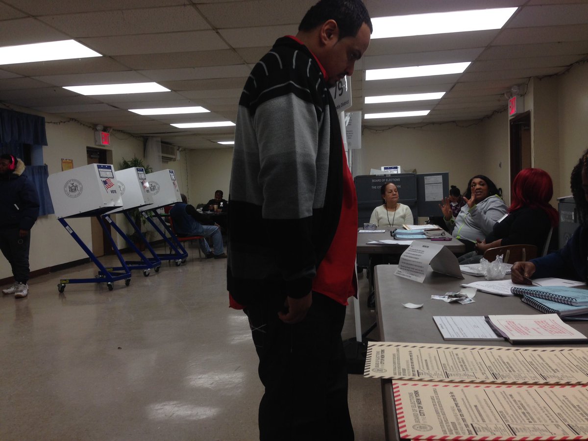 Get out and vote! Poll sites are open until 9pm. #Bronx #CD17