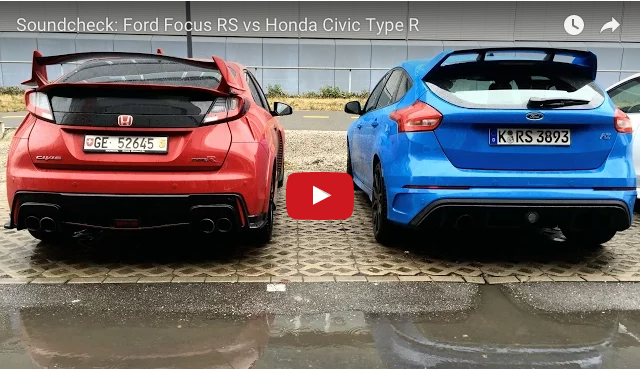 HA! Listen to the #FocusRS go up against the Honda Civic #TypeR in this soundcheck ow.ly/YFHjB