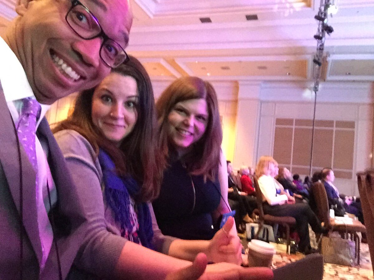 20003ist's tweet image. Staff fun! #AACTE16