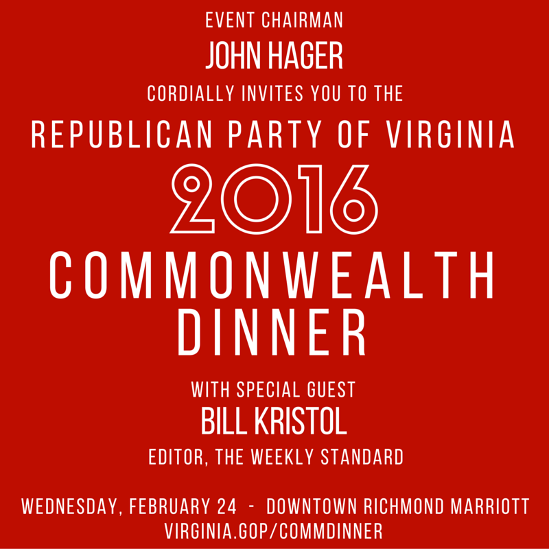 VA_GOP's tweet photo. The Countdown to the #CommonwealthDinner in Richmond. Some ticket still left! Sign up now! https://t.co/AdYVGroqlY https://t.co/ZboNNdVoj0