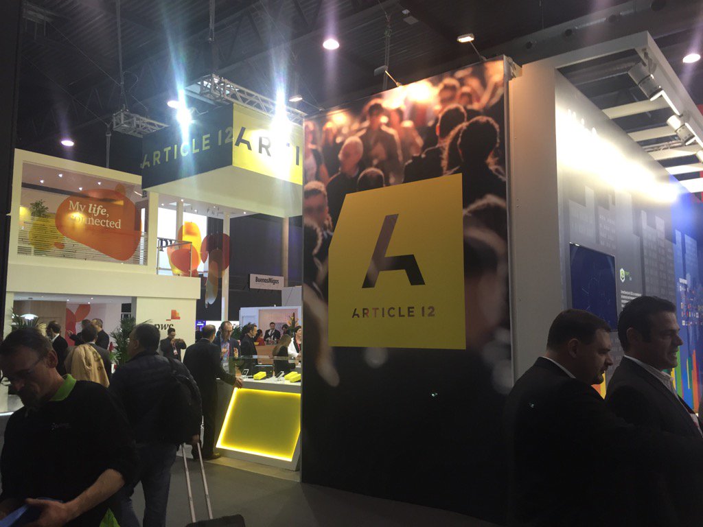 JordanJParsons's tweet photo. Article12 bringing privacy to #MWC16 https://t.co/YLH9jKCIqb