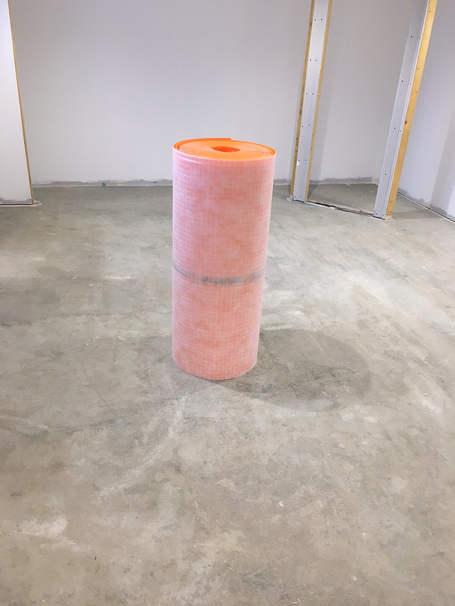 proftiling's tweet image. This weeks job starting with a 35m2 bedroom/ensuite floor  @Collinson_ltd @SchluterSystems @BALtiling