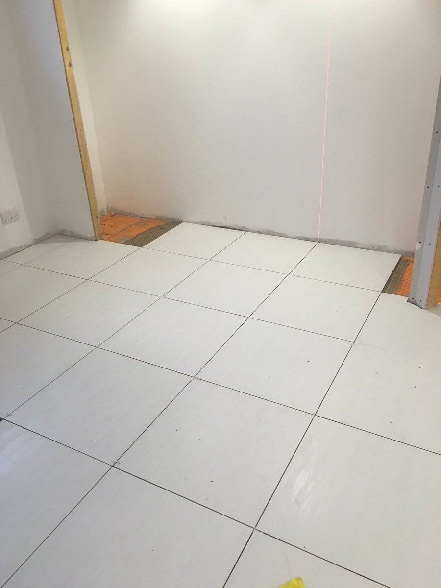 proftiling's tweet image. This weeks job starting with a 35m2 bedroom/ensuite floor  @Collinson_ltd @SchluterSystems @BALtiling