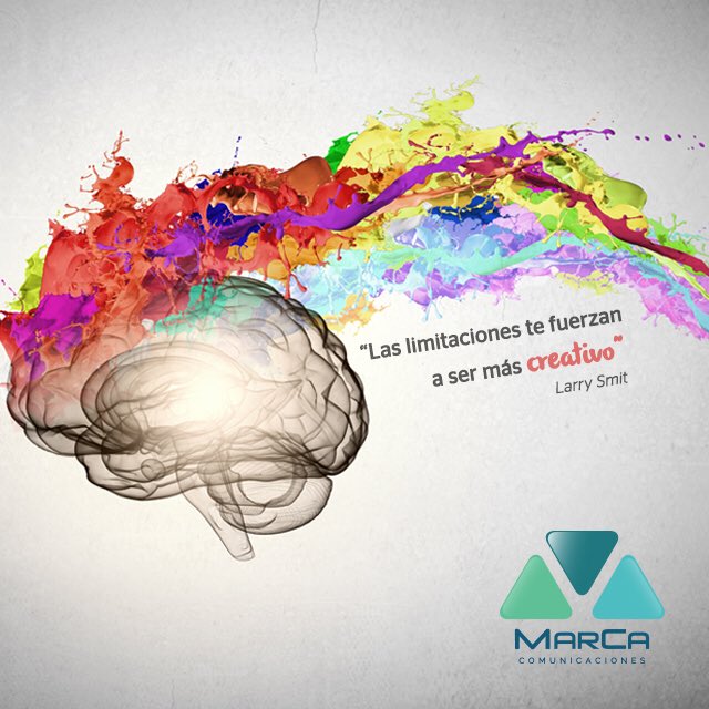 MarcaComRD's tweet photo. Provoca que tus limitaciones refuercen tu creatividad. #MarCaComRD #SocialMedia #Marketing #Branding https://t.co/9BQzQpOrcZ