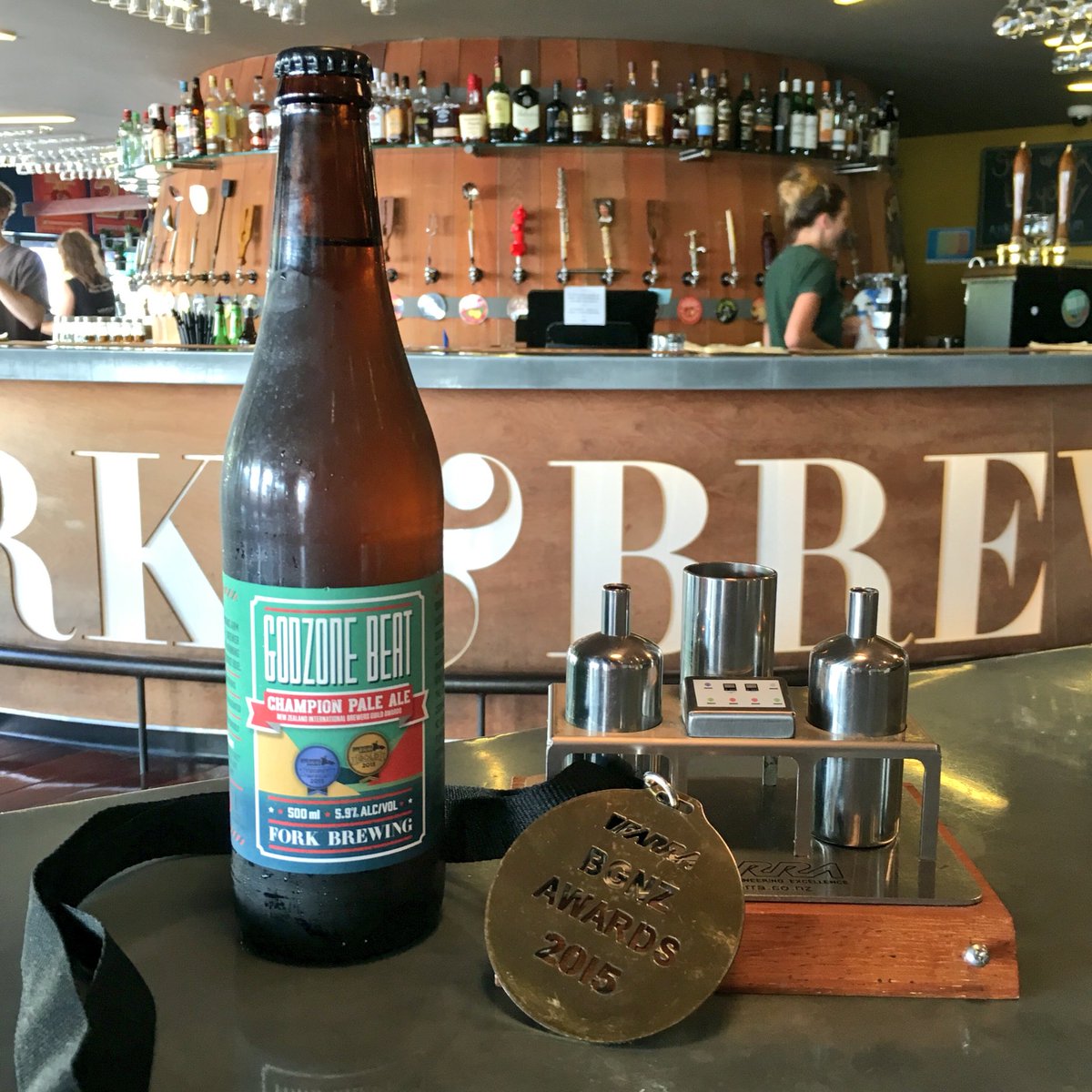 ForkandBrewer's tweet photo. A nice little write-up about #GodzoneBeat & @BeerKel in @NZStuff by #GeoffGriggs! ππ» https://t.co/caml2aJKXG https://t.co/oGFiUhIhai