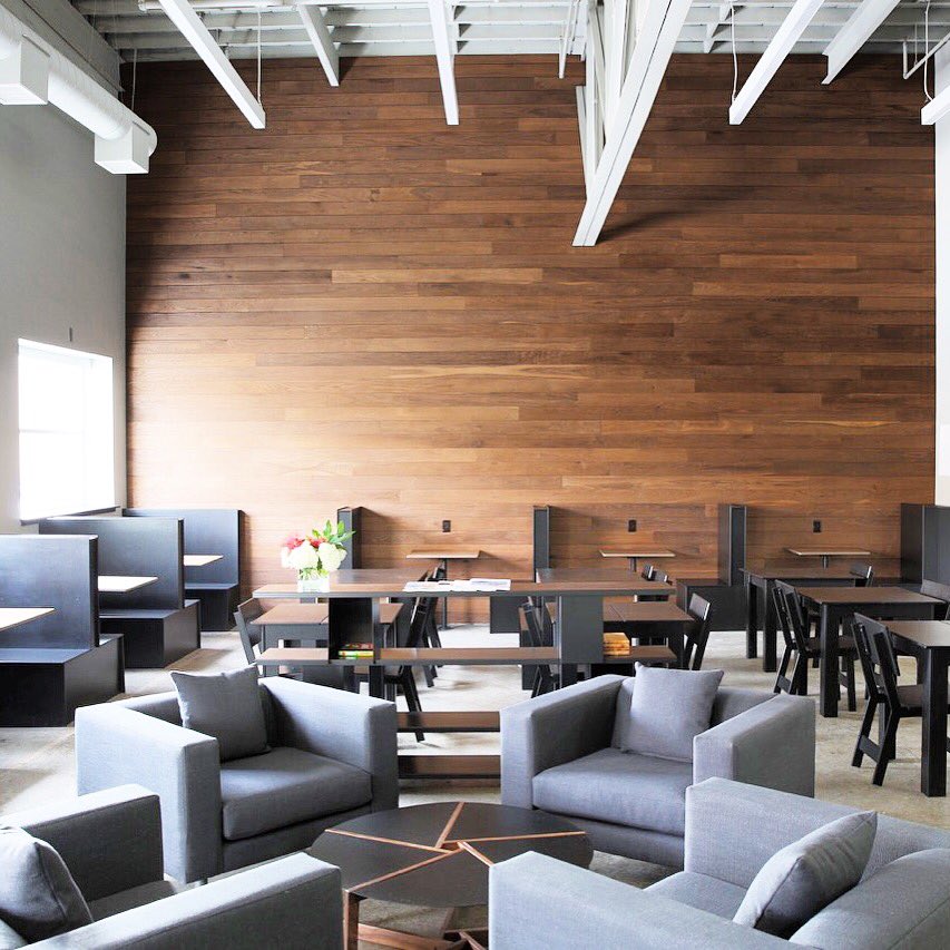 New dogwood coffee location in St Paul, MN. #Richlite #arborwoodco beautiful space!