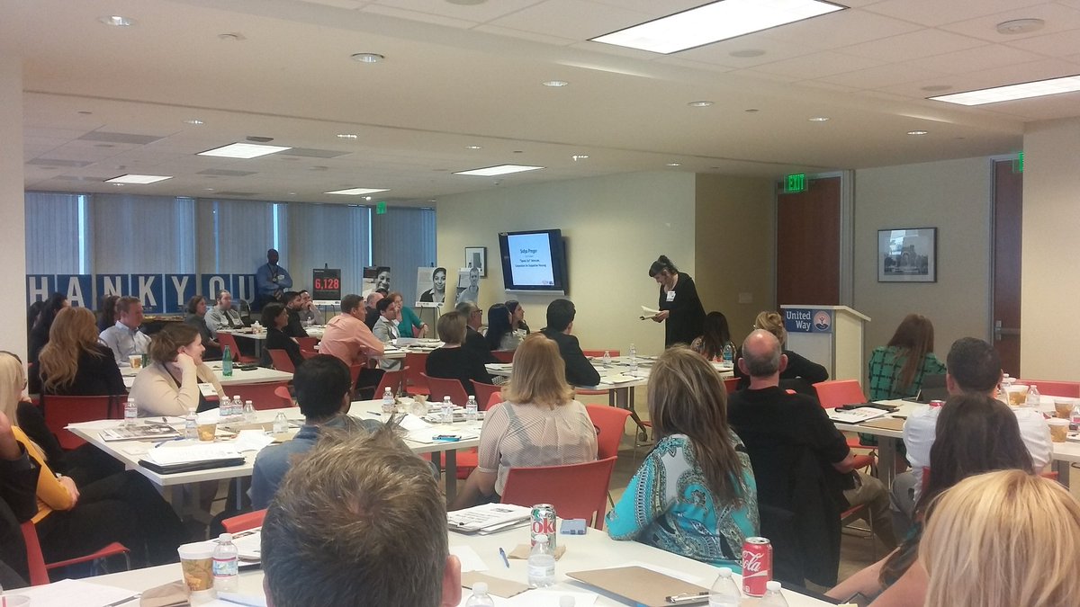 annkyeko's tweet photo. @CSHInfo speak up advocate @SofyaPreger thanks @LAUnitedWay wkplace partners 4 engaging https://t.co/E43pEagmGO