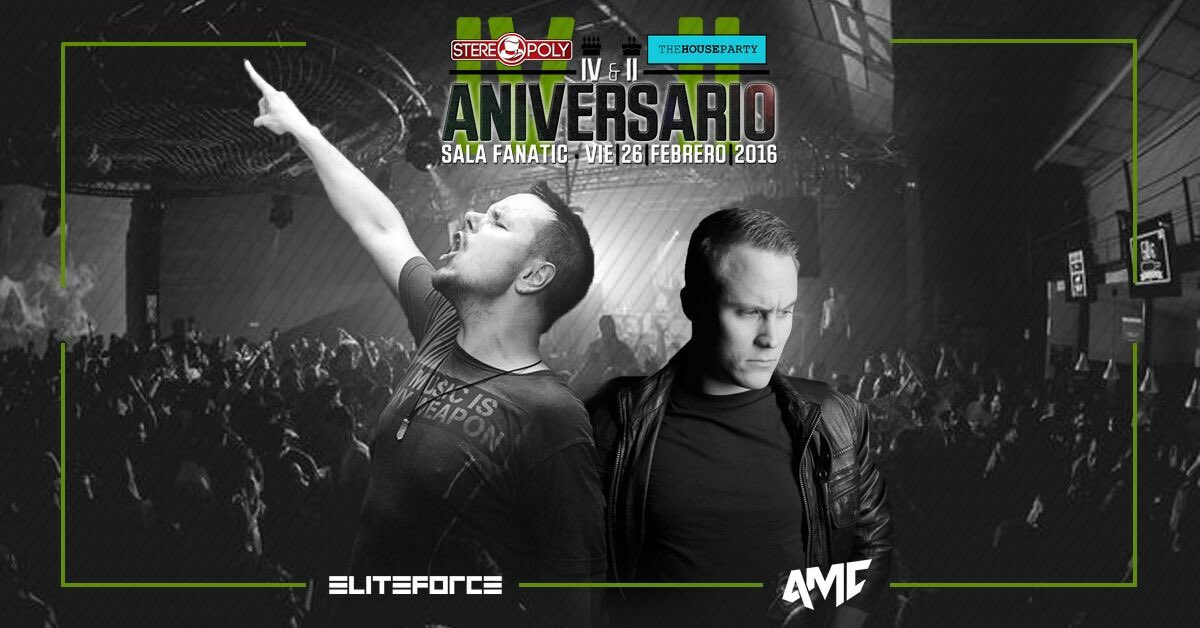 TheHousePartySE's tweet photo. Comienza el PUENTE DE ANDALUCÍA con este fiestón épico... musicón y ambientazo garantizado!

• ELITE FORCE
• A.M.C https://t.co/k4BYvUFDvW