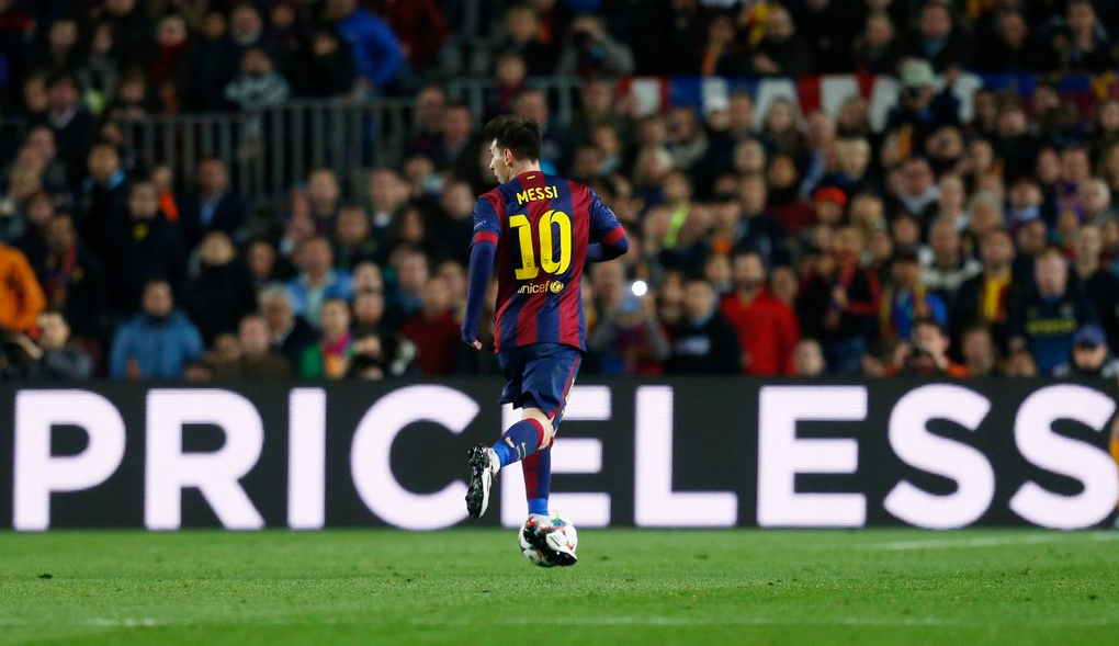 paddypower's tweet photo. Messi...#Priceless https://t.co/lENiNSsMsW