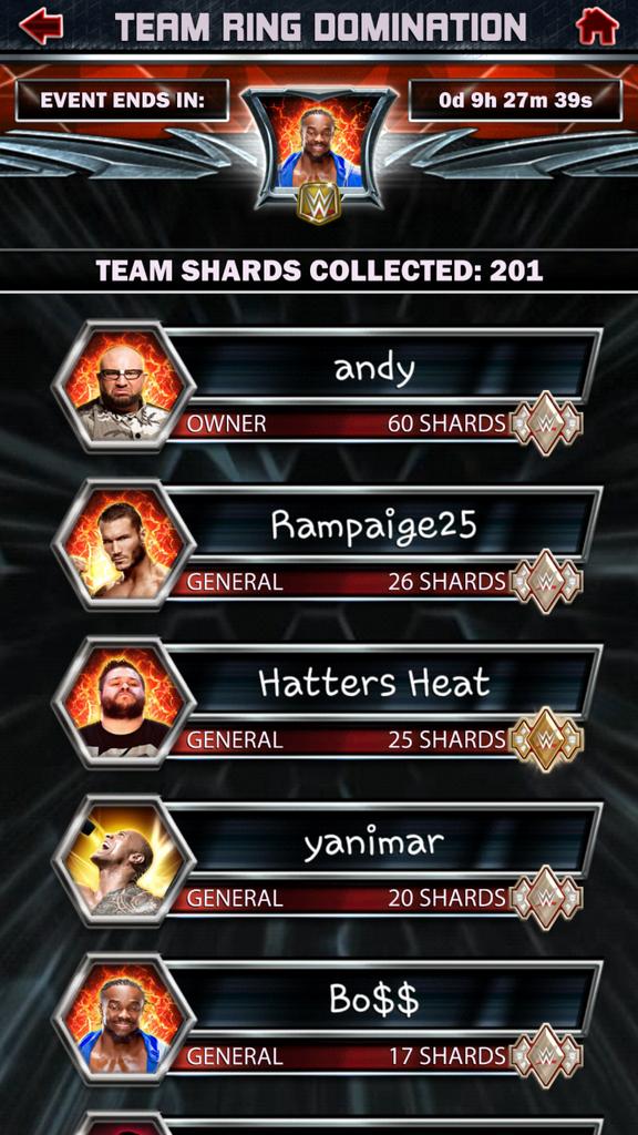 mrnunnsupercard's tweet photo. And now that's all Henry done aswell lol and ended up with 60 shards lol @WWESuperCard  #WWESuperCard https://t.co/kNT0vE4zHz