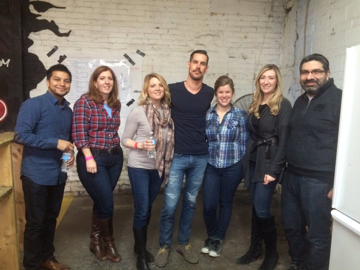 JFJ_YYZ's tweet photo. Epic team event with epic BP&amp;E team - throwing axes @Carol_G2001 @TheCatBates @Giacomelli25 @StevenSiscos https://t.co/fTa4jM1jWb