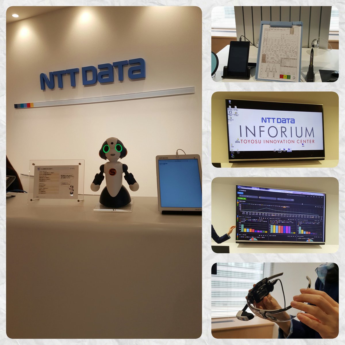 dadabit's tweet photo. Visited Inforium center where Sota meets you with face recog. and answers your questions. https://t.co/kqozAxItzB https://t.co/B5cerine25