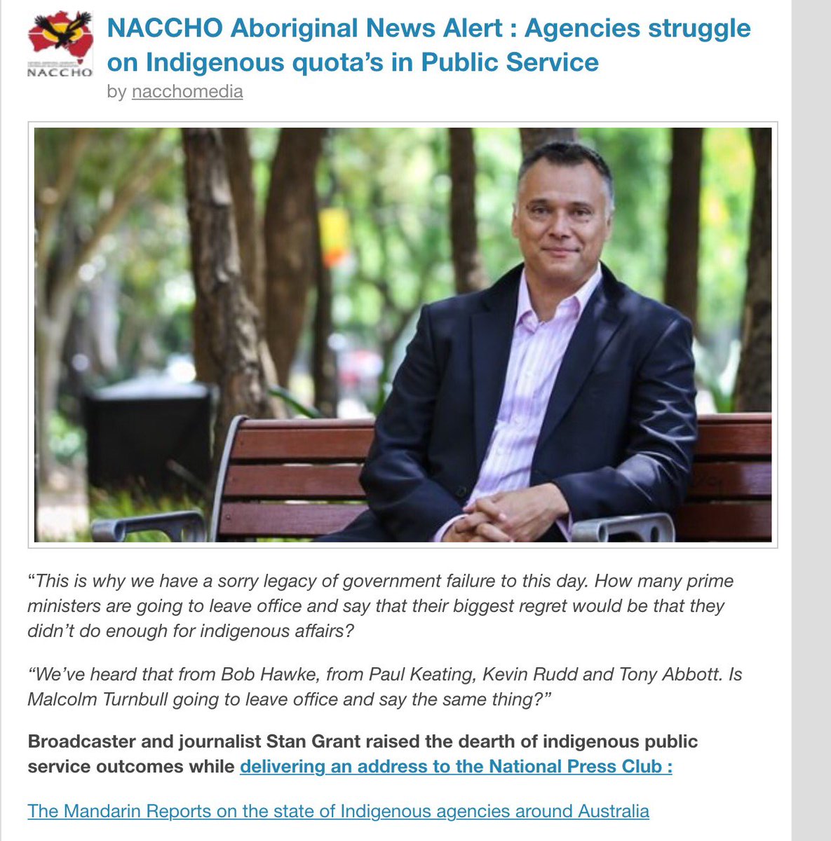NACCHOAustralia's tweet photo. NACCHO #Aboriginal News Alert : Agencies struggle on #Indigenous quota's in Public Service https://t.co/b6Tc2aKAPQ https://t.co/l6fFy1YWXs