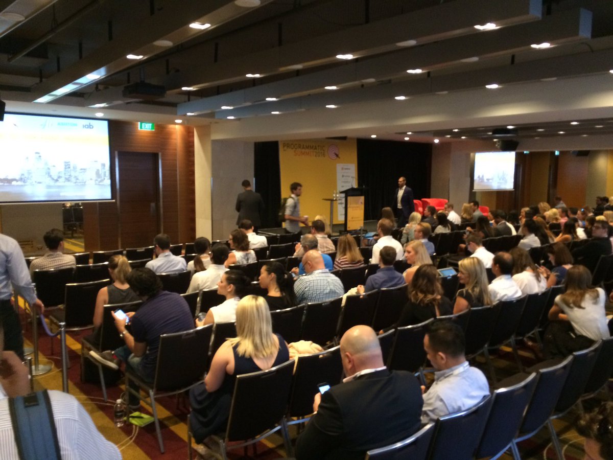 ScottSizmek's tweet image. Ready for the main event! #programmatic16