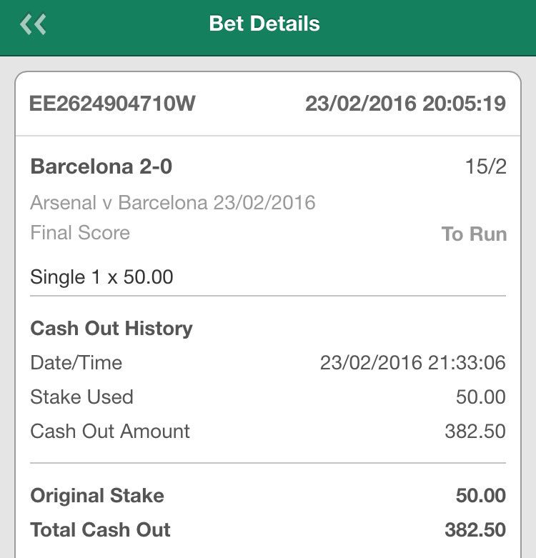 kierantierney's tweet photo. More #LasVegas spends. #CorrectScoreKing https://t.co/I98ZxwEtuu