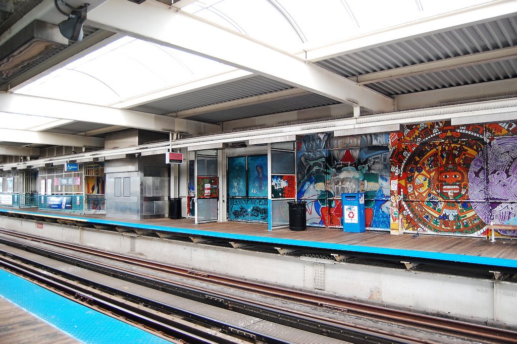 Explore_Chicago's tweet photo. CTA is commissioning new public art at train stations https://t.co/NW2gED8ckT #Chicago https://t.co/BHByZMPS45