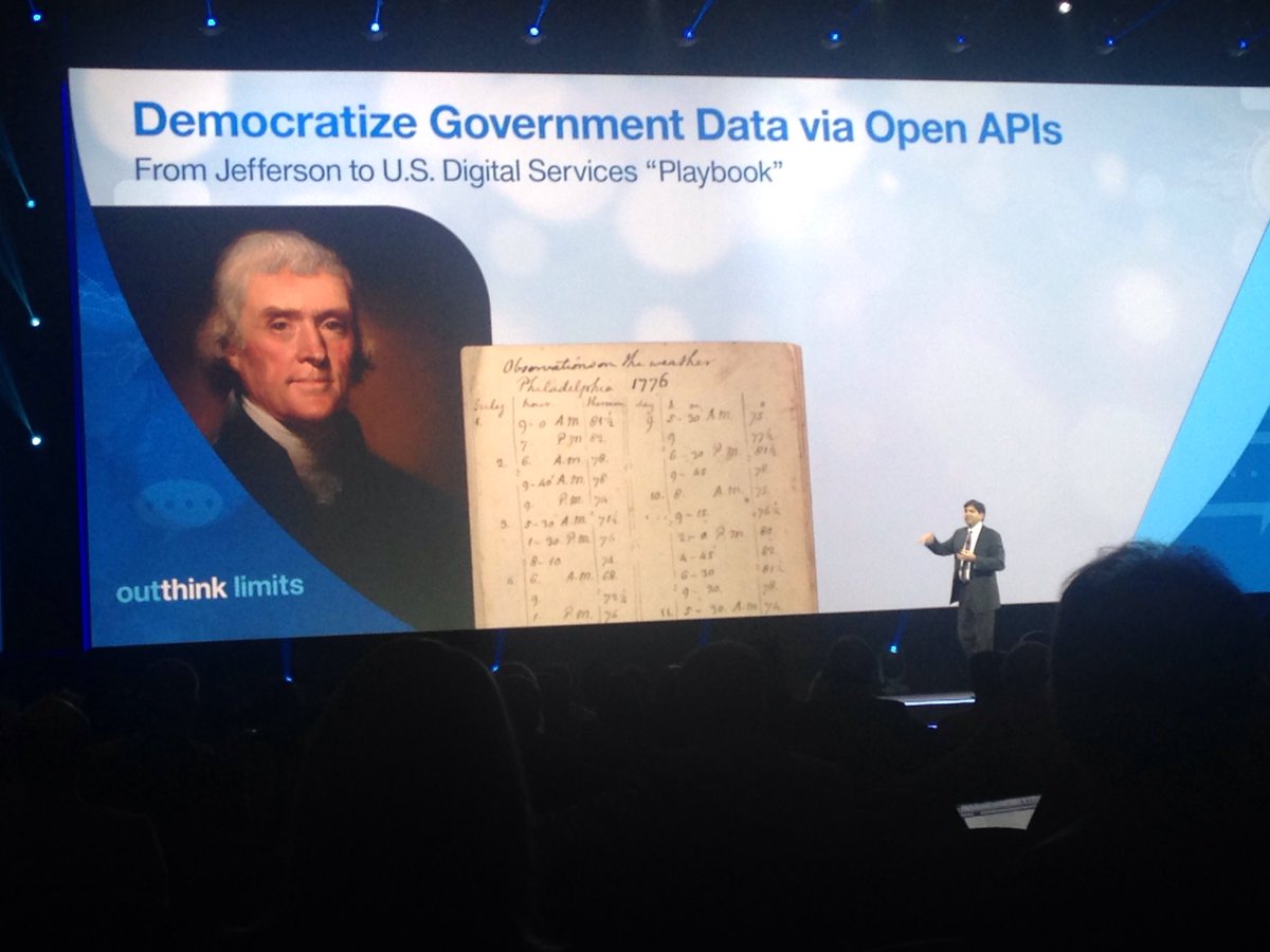 walkermi25's tweet photo. Former CTO of US govt. Aneesh Chopra talks about need to open data but keep it secure #BMSecurity #IBMInterConnect https://t.co/NGplrloXI7