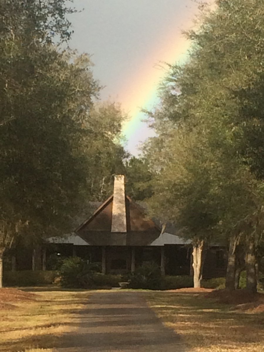 SeaIslandResort's tweet image. Current situation at #Broadfield #SeaIsland #sportingclub #rainbows