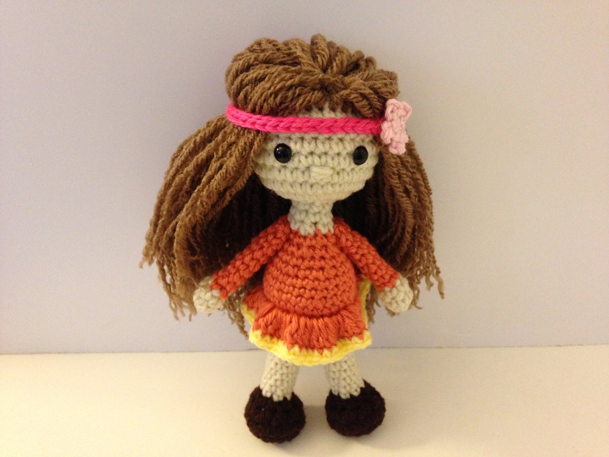 HelloSweetKids's tweet image. Come and See Crochet Amber Girl Doll at etsy.com/shop/helloswee…