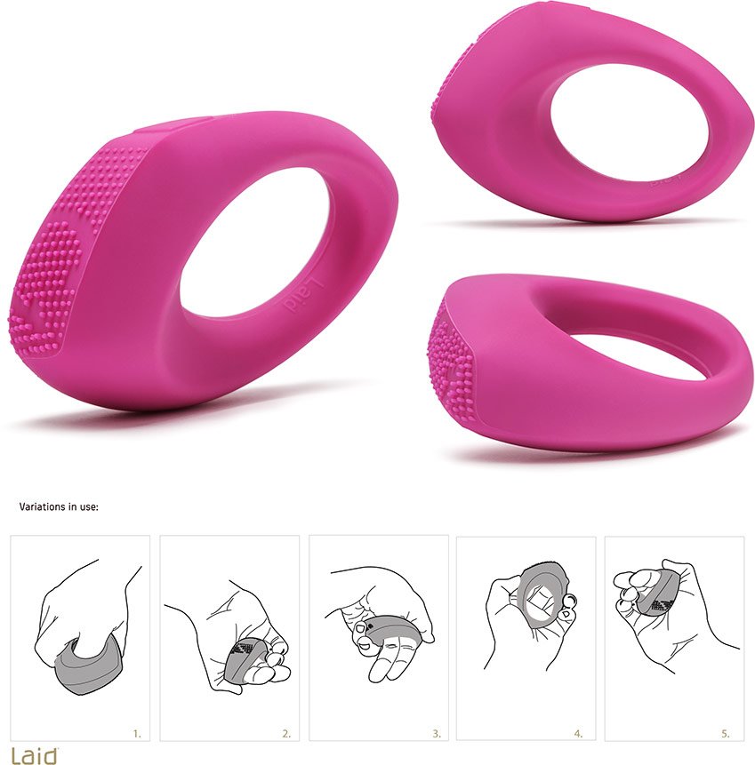 Laid C.1 Clitoral Vibrator - Pink.