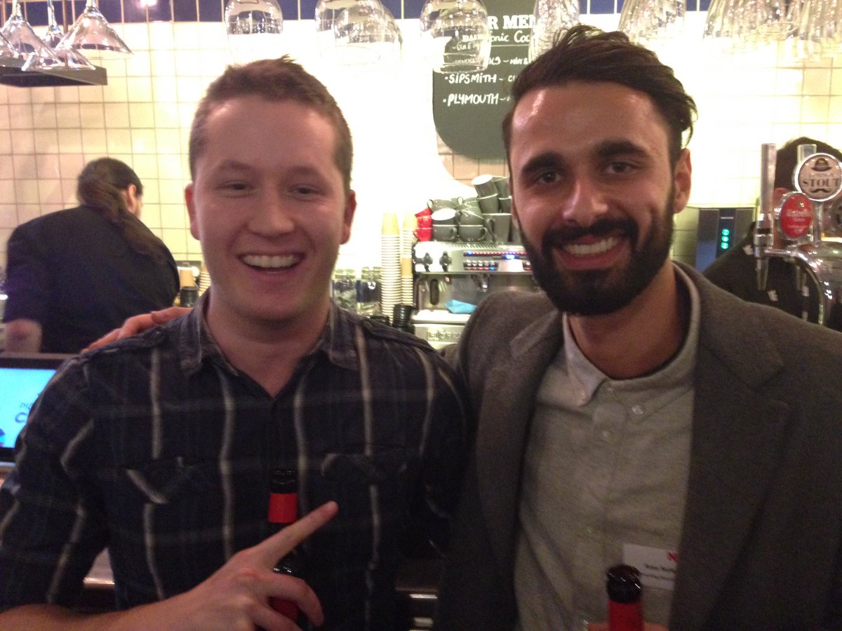 whickerawards's tweet photo. Reporter Robbie meets Coalville Gold director @RossBolidai at tonight's @NFTSFilmTV graduate #documentary screenings https://t.co/0qUlYXYsE3