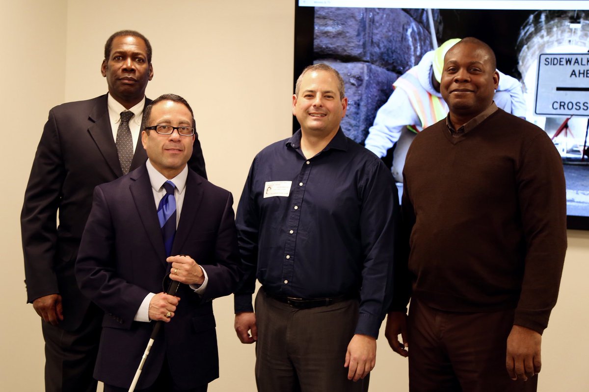 NYC_DOT's tweet photo. Our sidewalks' division recently participated in #accessibility design workshops #DOTmobility @NYCDisabilities https://t.co/LegAP9C3Ik
