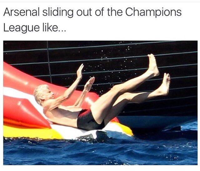 TextRejected's tweet photo. Never gets old 😂😂 #uefc #wenger #messishow #barcelonavsarsenal https://t.co/VIbQKEuvjJ