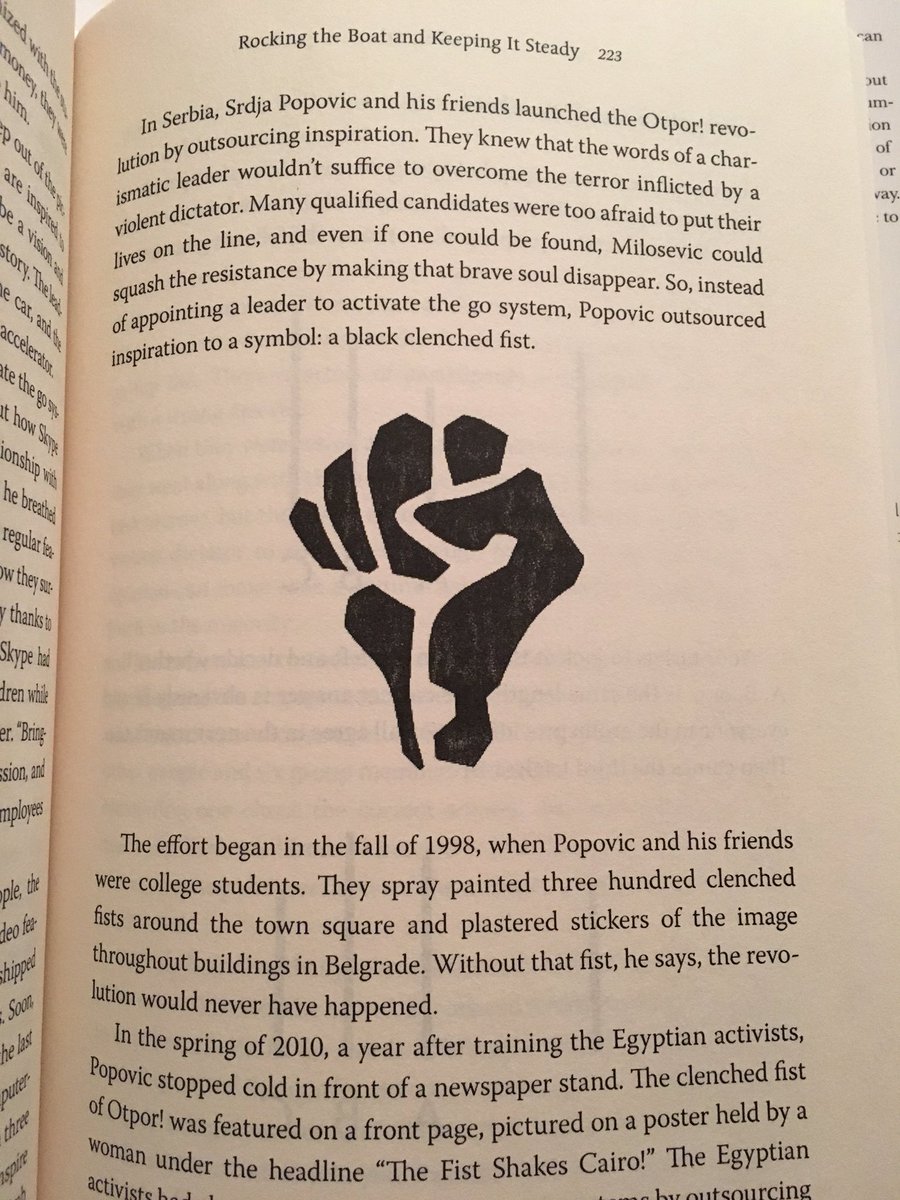 markojevtic's tweet photo. Otpor kao primer u novoj knjizi koja ce biti jedna od najcitanijih biznis knjiga ove godine (Originals, Adam Grant) https://t.co/ccCs1jgdXA