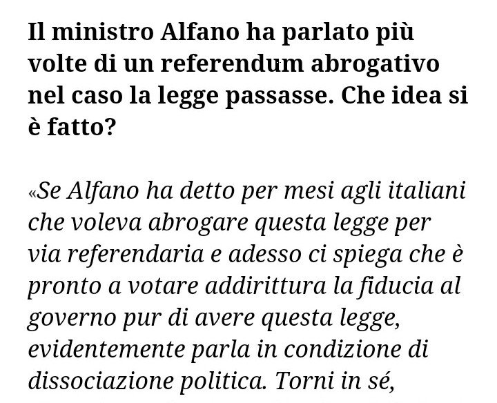 padrezampa's tweet photo. .@angealfa lei sta parlando in condizione di dissociazione politica? (Adinolfi)
#stopcirinna https://t.co/aFIbXcxiVA