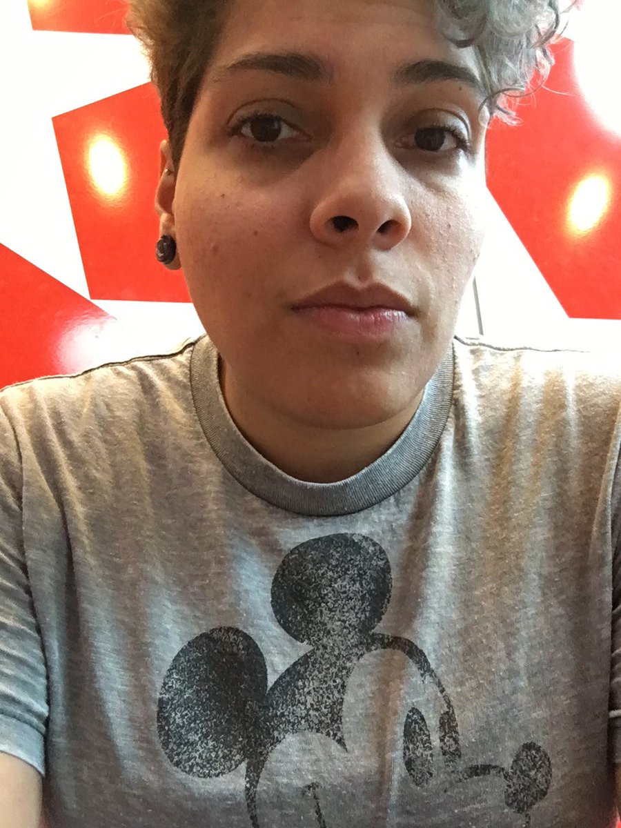 dezanger's tweet photo. Waiting to check in #mickeyshirt #disneyfun https://t.co/hR2MiiubPm