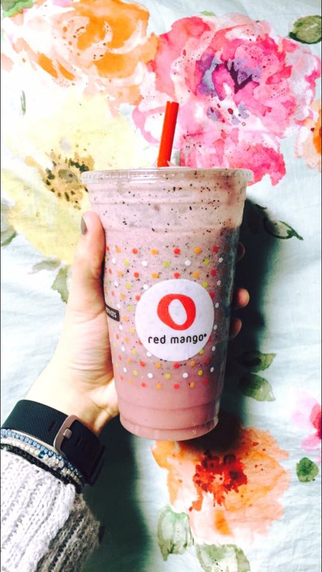 A few of our members treated themselves to smoothies today for #TreatYoselfTuesday