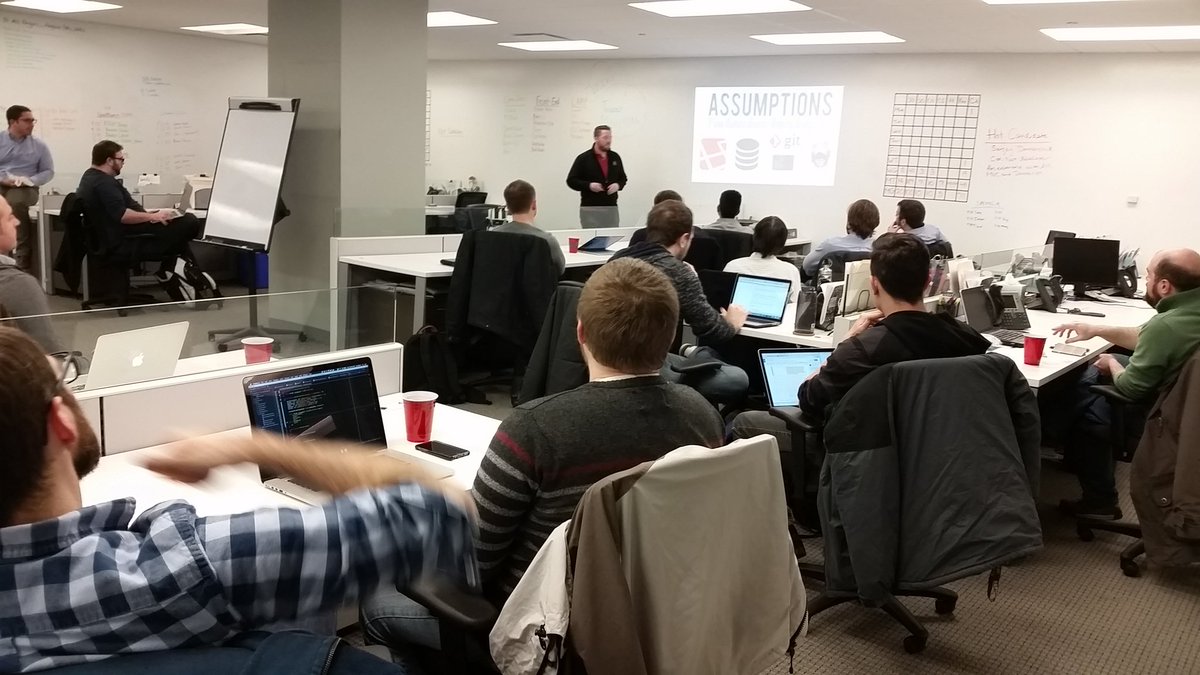 laravelchi's tweet image. Thanks @SammyK for the awesome presentation! And @TalenerChi for hosting! Announcement for March event coming soon!