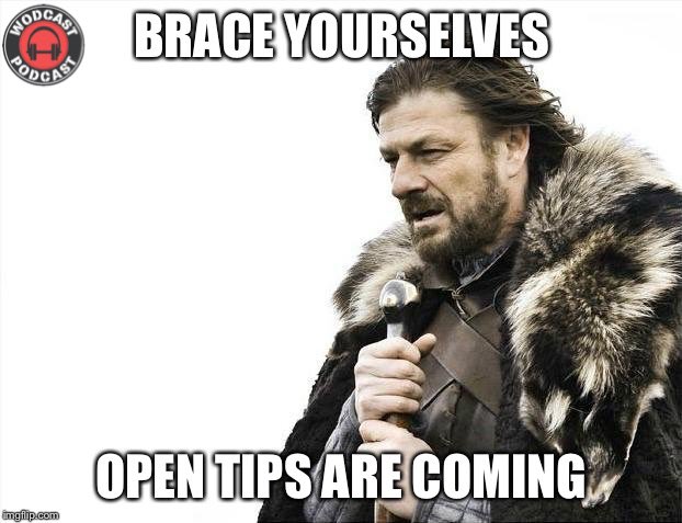 wodcastpodcast's tweet photo. 16.1.1 is...the Open Tips competition!
#crossfit #opentips https://t.co/5rdq2RkFLR