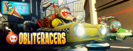Obliteracers's tweet image. #Obliteracers out now on Steam! 16-player party #racing store.steampowered.com/app/368740/ #gaming #SteamNewRelease #indiedev
