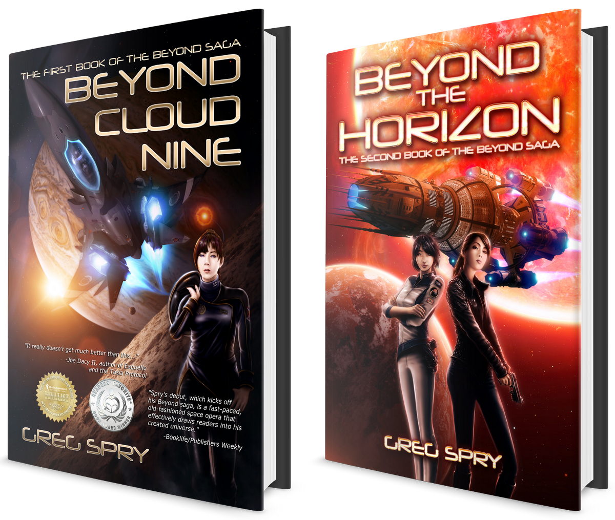 Check out <a href="/BC9Book/">Beyond Cloud Nine</a> <a href="/BTHBook/">below the heavens</a>, the first 2 #books in <a href="/GregSpryAuthor/">Greg Spry</a>'s #BeyondSaga #RRBC bit.ly/bsaga