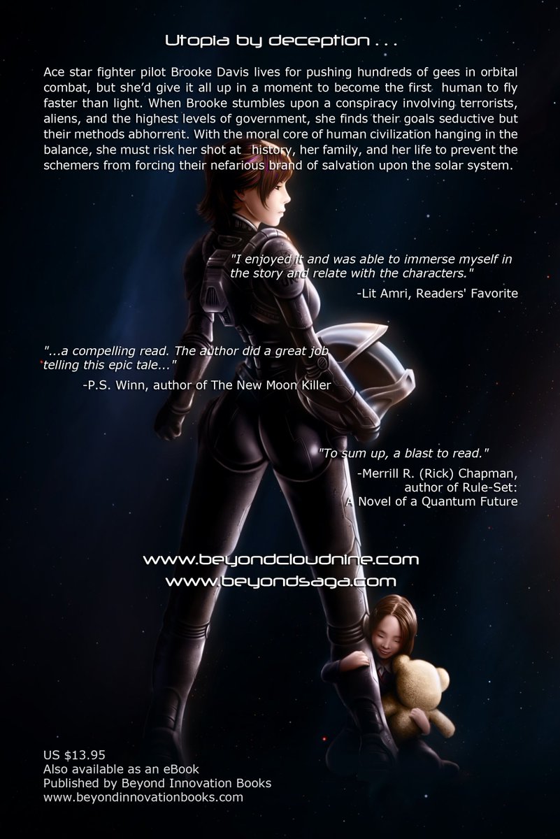 "Utopia by deception" <a href="/BC9Book/">Beyond Cloud Nine</a> #SciFi #SpaceOpera #Novel #RRBC #IAN1 #IARTG #SPShow bit.ly/bc9kdle