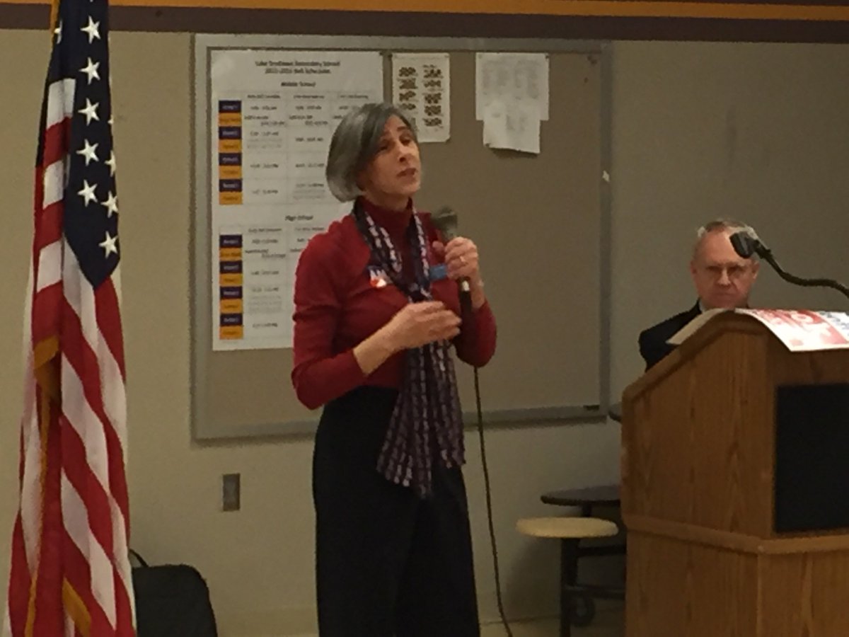PuneetForSC's tweet photo. Jill Cook, National Delegate, sharing her message with FCRC members. Thanks to leadership of Chairman Matt Ames! https://t.co/W8MMzzOwyp