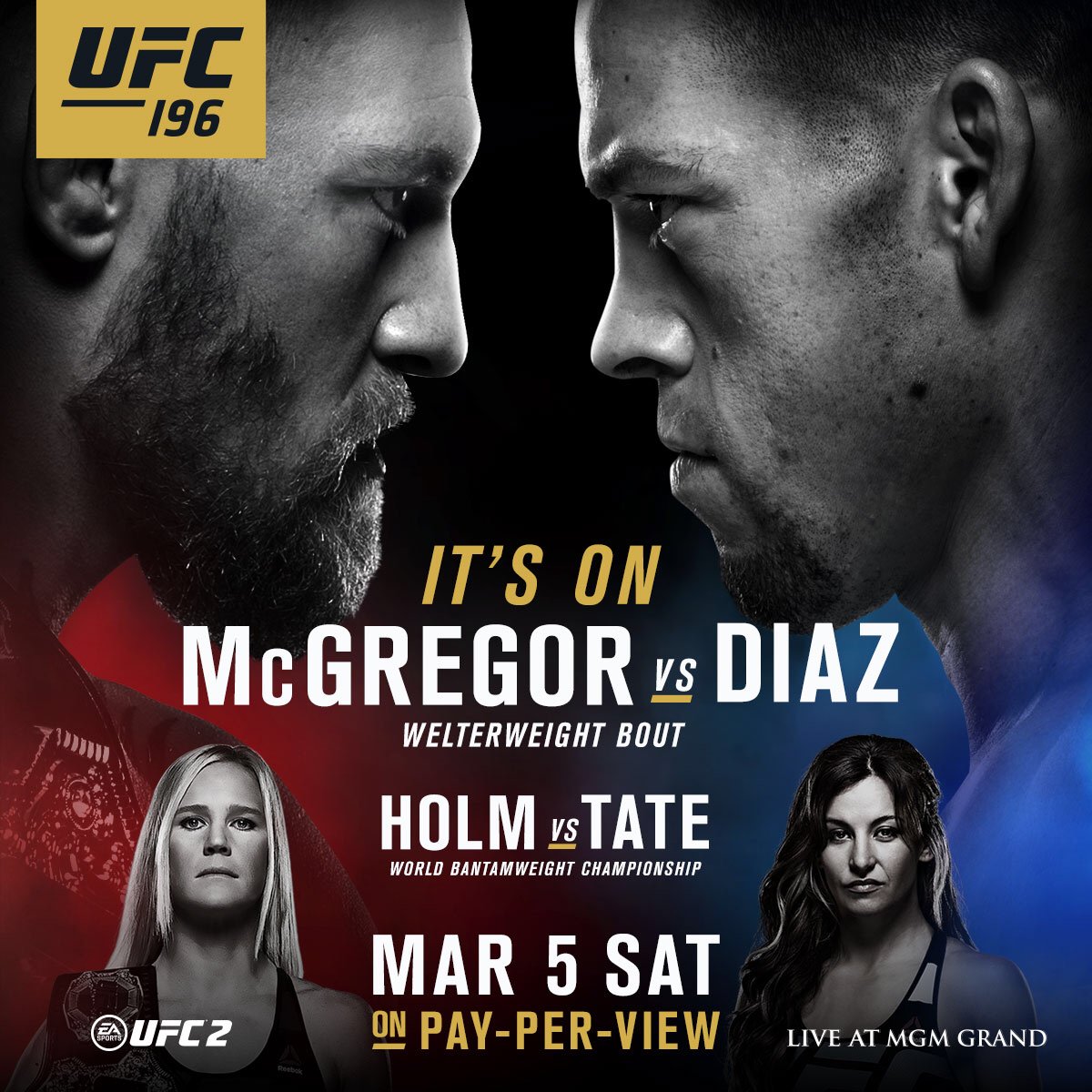 [UFC] 196: McGregor vs. Diaz + Holm vs. Tate Cb86yvvUMAQO49V