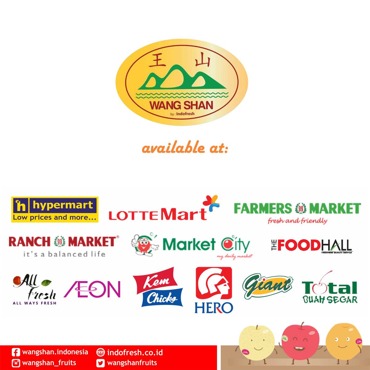 Yuk berburu buah Wang Shan di supermarket yang tersedia pada gambar ini!